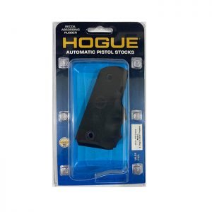 HOGUE 43000 COLT OFFICER RUBBER GRIP -BLK